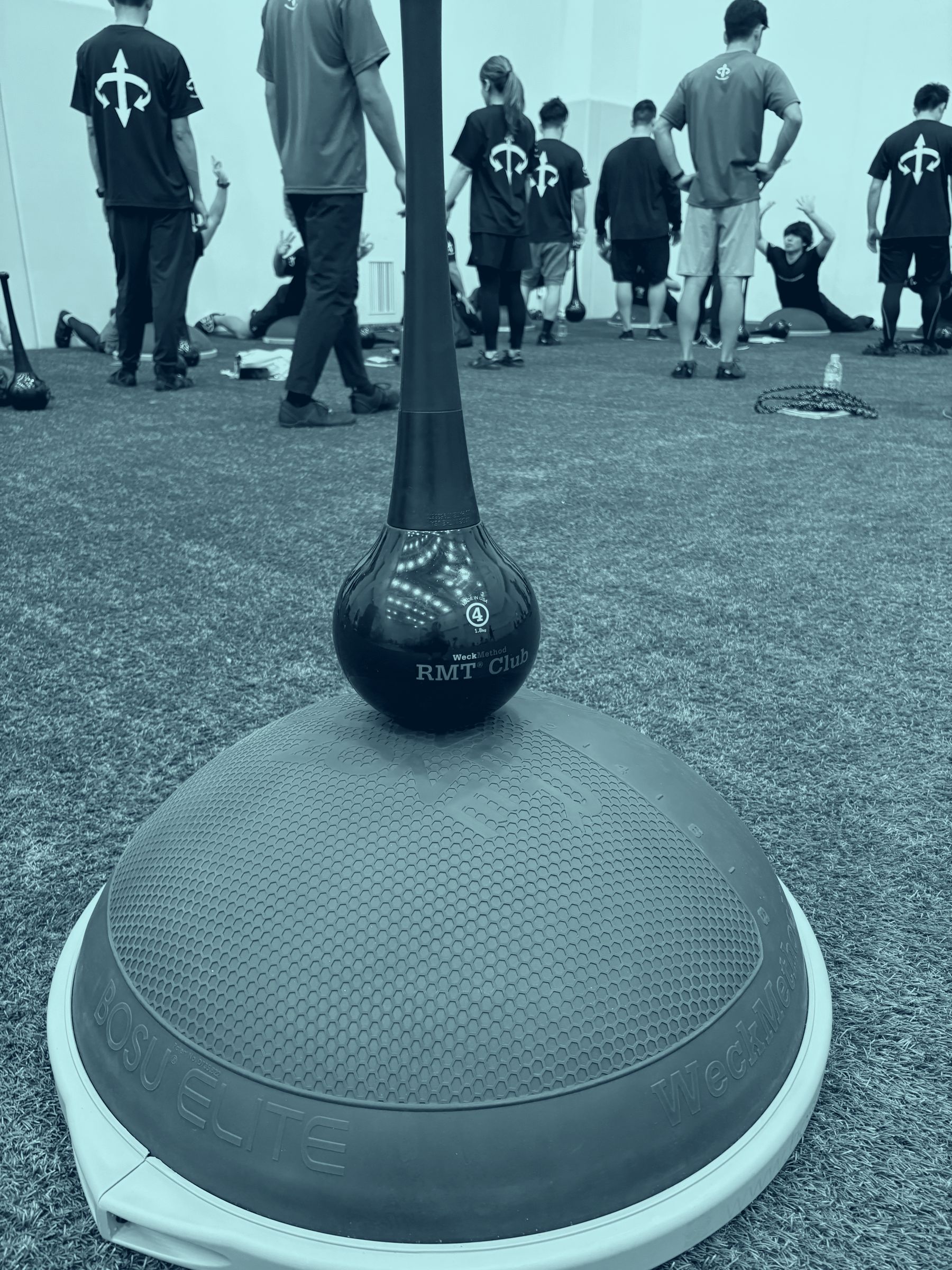 BOSU EliteとRMT Clubのクローズアップ