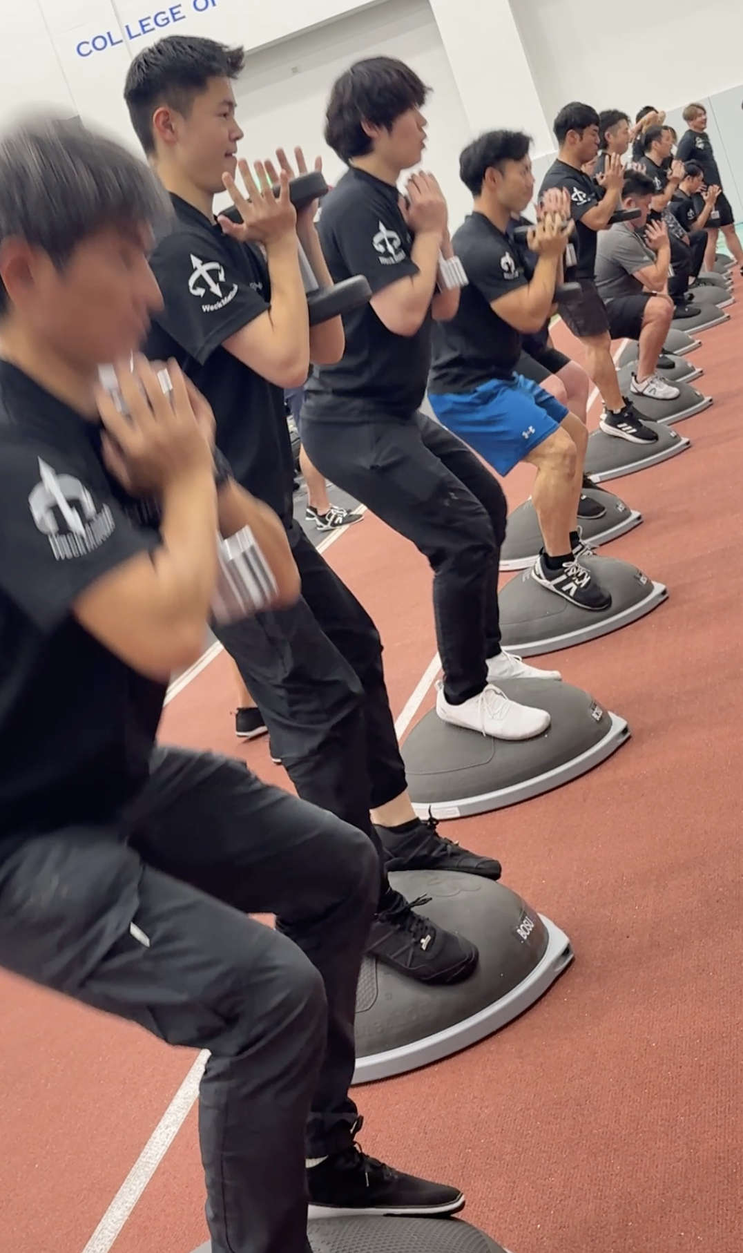 BOSU Eliteを使ったトーション実技
